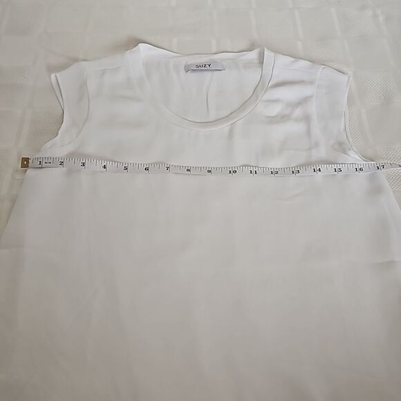 Suzy Shier Bundle 2 Piece Sleeveless Top & Eyelet Embroidery Maxi Skirt XS Black - Picture 9 of 16